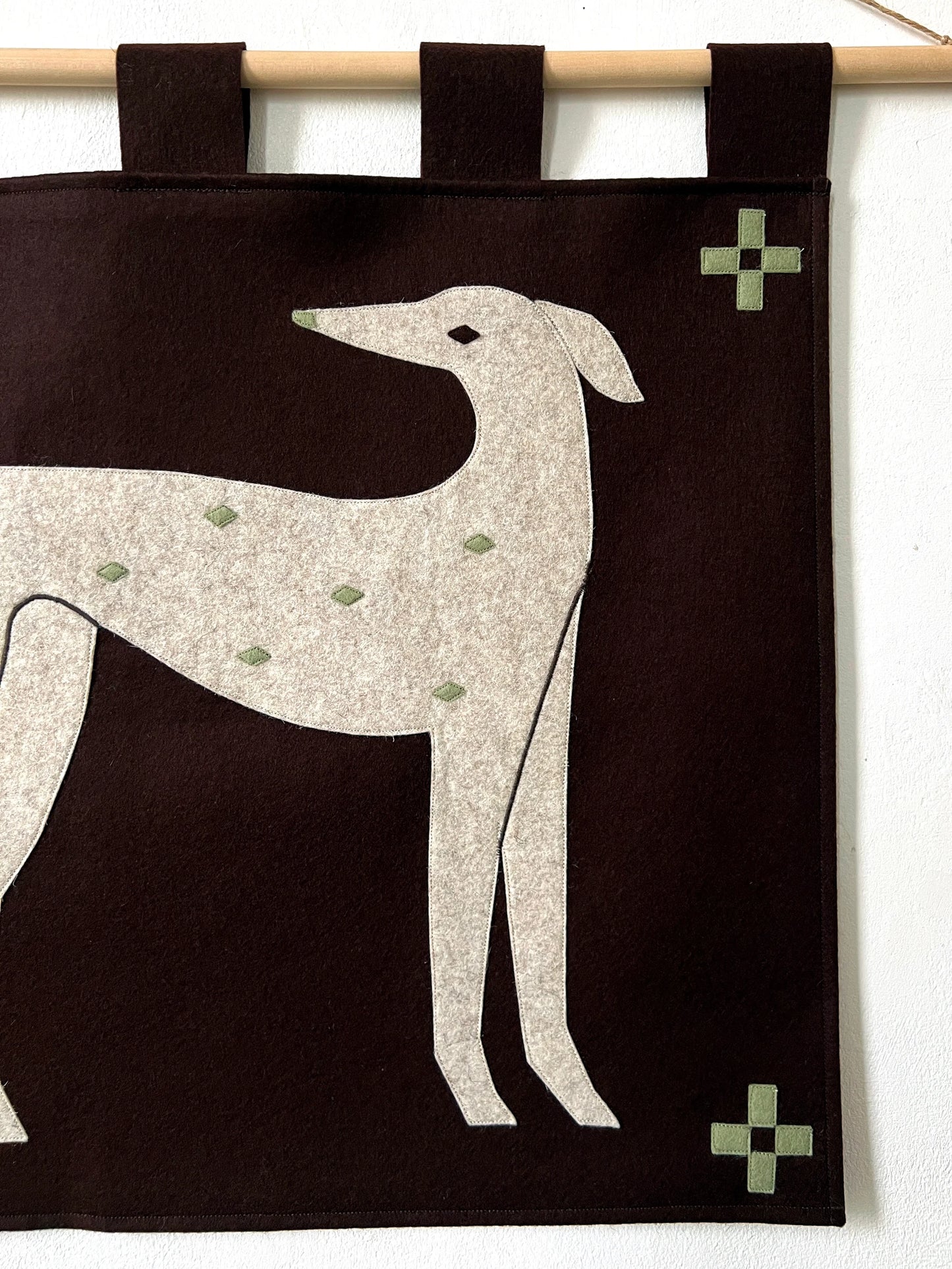 Greyhound Wall Hanging