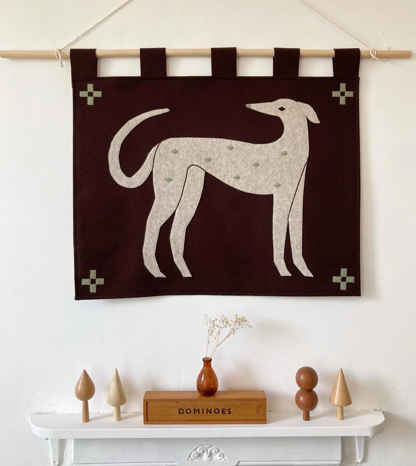 Greyhound Wall Hanging