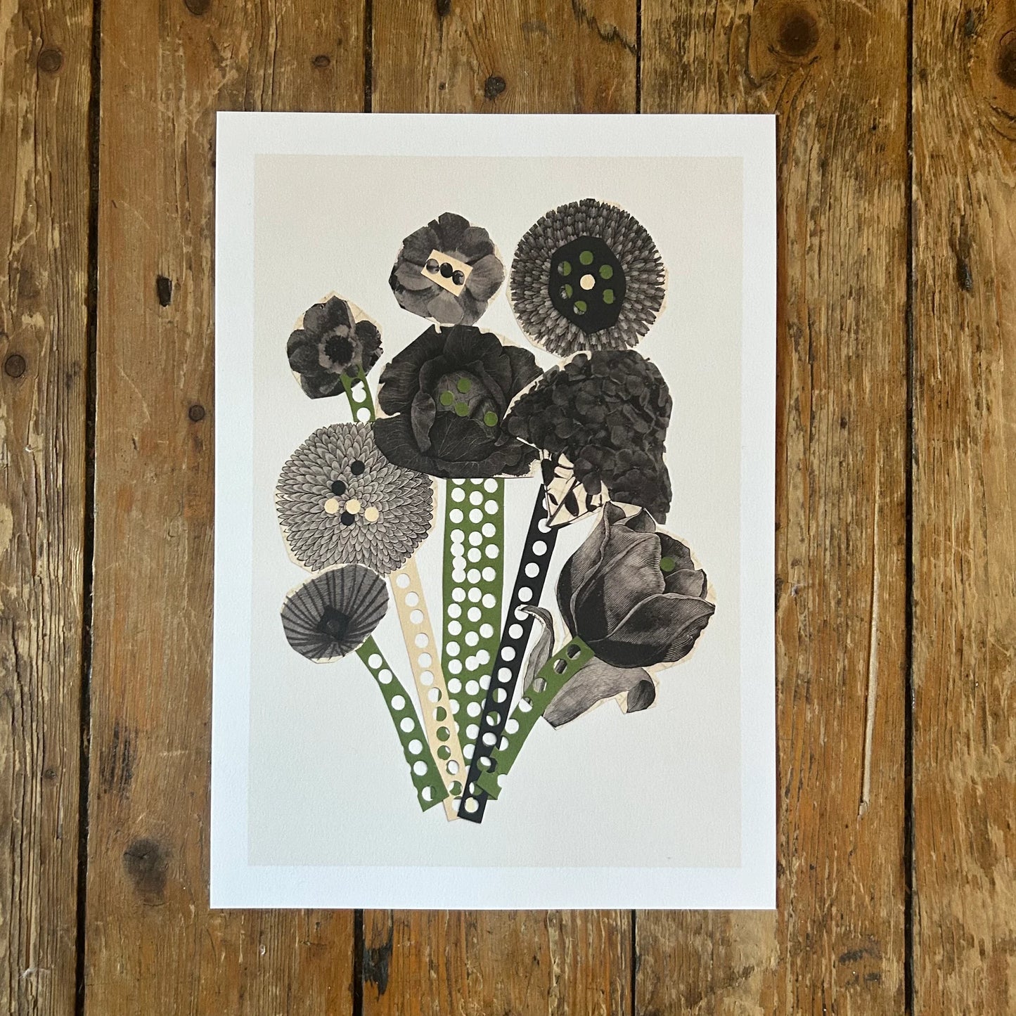 Flower Collage Print