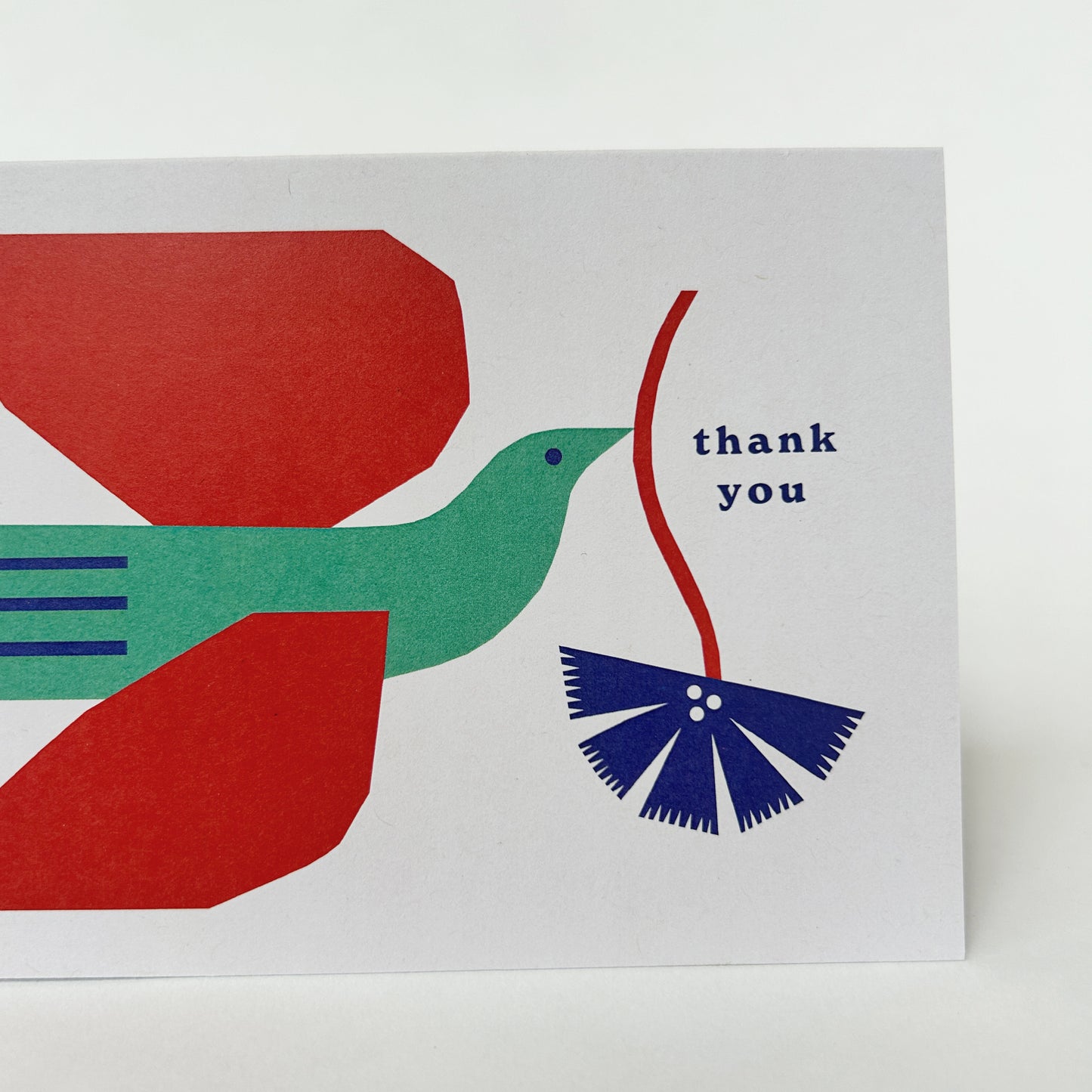 Thank You Bird Greetings Card