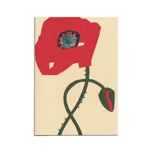 Poppy Greetings Card