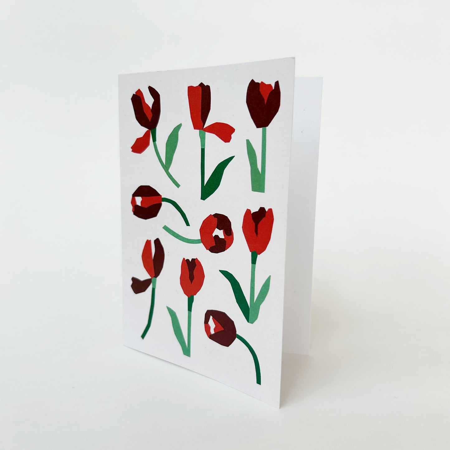 Tulips Greetings Card