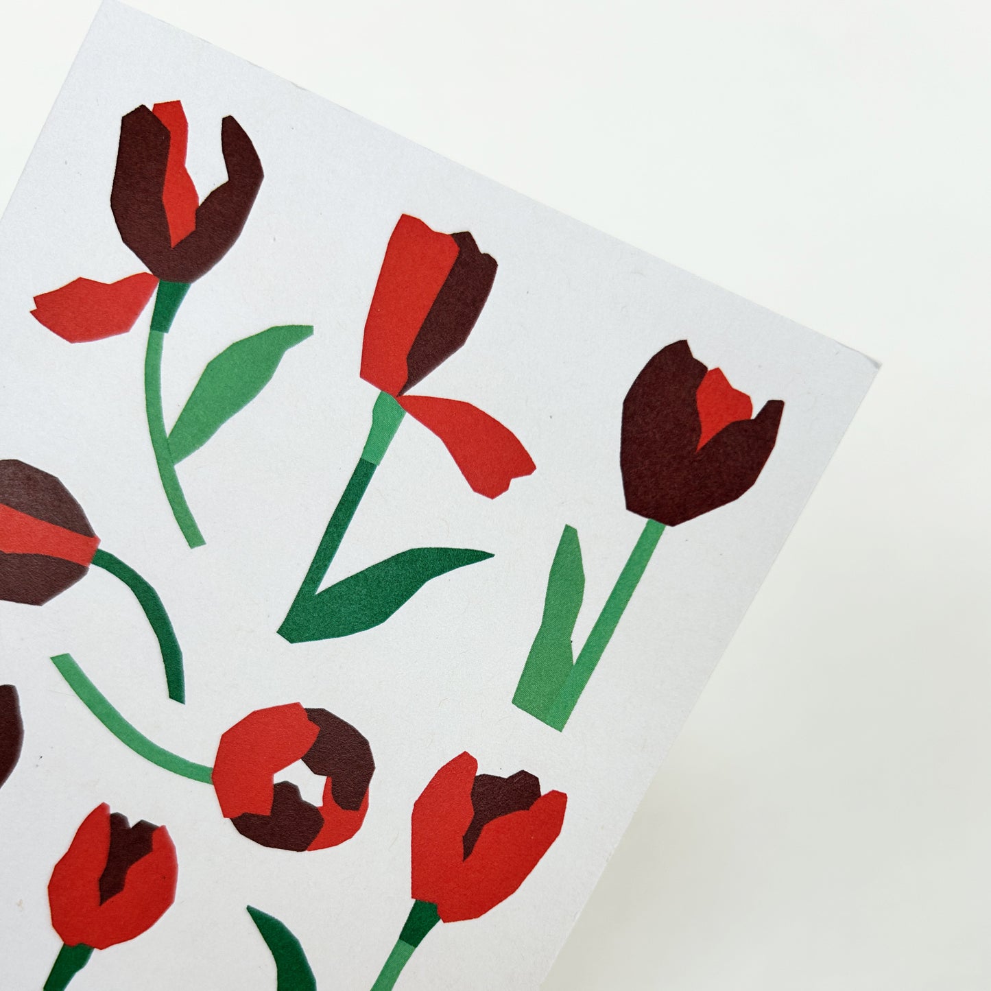 Tulips Greetings Card